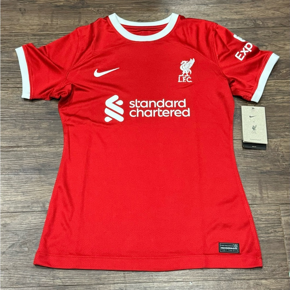 Nike Liverpool FC 2023/24 Soccer Home Jersey | Womens Small | The Reds